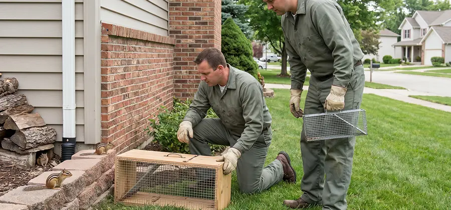 Remove Chipmunks From Yard in Newnan