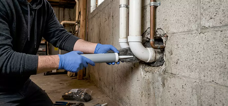 Mouse Proofing Pipes in Newnan