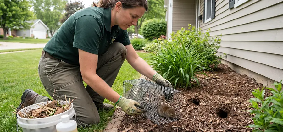 Organic Vole Control in Newnan
